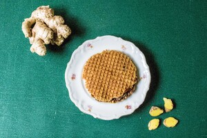 Stroopwafel gember