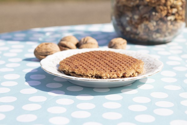 Stroopwafel walnoot